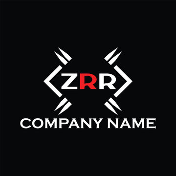 ZRR letter logo, ZRR letter logo design, ZRR monogram logo, ZRR corporate logo, ZRR creative logo