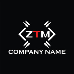 ZTM letter logo, ZTM letter logo design, ZTM monogram logo, ZTM corporate logo, ZTM creative logo