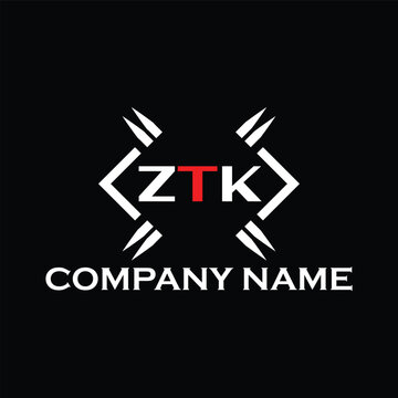 ZTK letter logo, ZTK letter logo design, ZTK monogram logo, ZTK corporate logo, ZTK creative logo