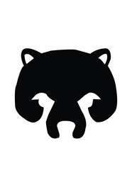 vector silhouette of a cat