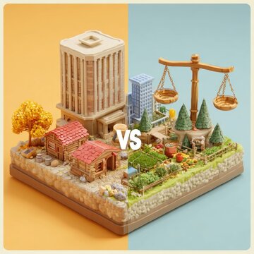 Barter system vs modern economic system comparison