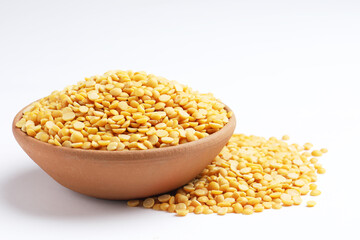 oor Dal, also known as Arhar Dal or Split Pigeon Peas 
These are yellow, split lentils commonly used in Indian cuisine. 