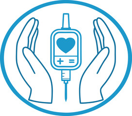 World Diabetes Day Prevention Creative Artwork. Modern World Diabetes Day Awareness Design. World Diabetes Day Support Concept Illustration. Professional World Diabetes Day Health Artwork