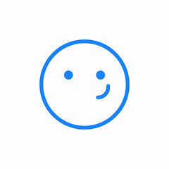 smiling face emoji icon sign vector