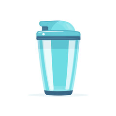 2D flat vector illustration of a Shaker in icon style, isolated on white background