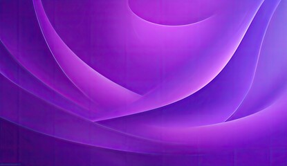 Fototapeta premium Abstract, flowing, vibrant purple curves