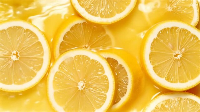 Fresh lemon slices and juice