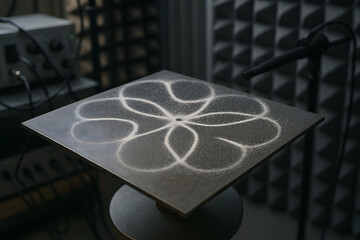 Figures de Chladni Vibrantes