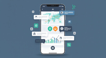 AI Mobile App Interface