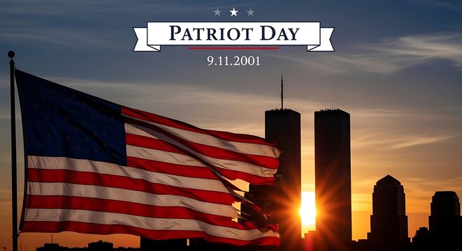 Patriot Day 9/11 A somber remembrance of the tragic events and the resilient spirit of America's people