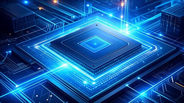 High tech microprocessor circuit