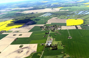 Dorf Trantow östlich von Loitz an der Peene 2019