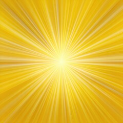 Fototapeta premium Radiant yellow burst radiating from center