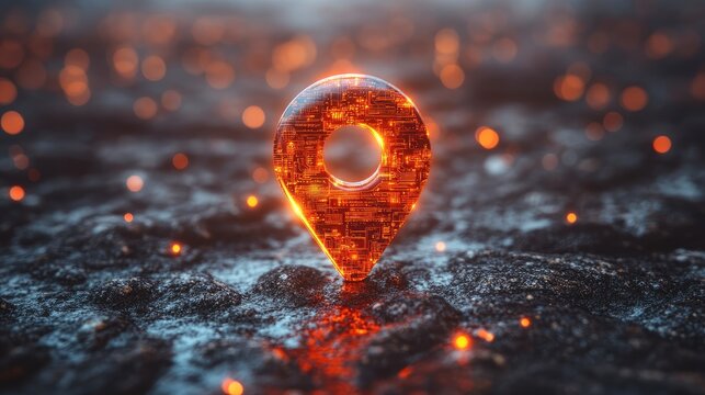 Burning Ground Location Marker