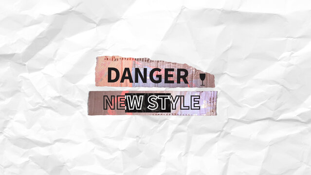 Dynamic Cardboard Title 02