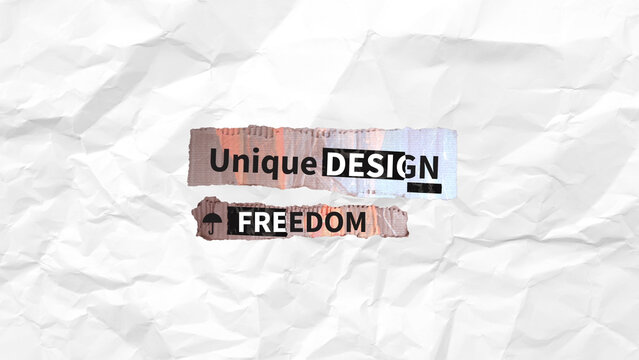 Dynamic Cardboard Title 03