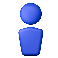 3D Male Icon Symbol Gender Sign Isolated PNG