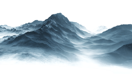 Elegant parallax slideshow effect with layered 3D depth isolated on transparent background 