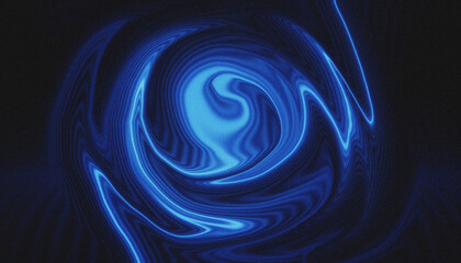 Abstract Blue Swirl Modern Artistic Background with Vibrant Colors and Dynamic Flow