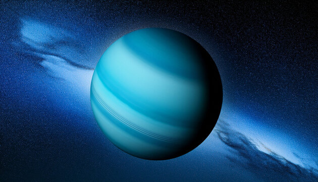 Uranus Planet In Space - Powered by Adobe