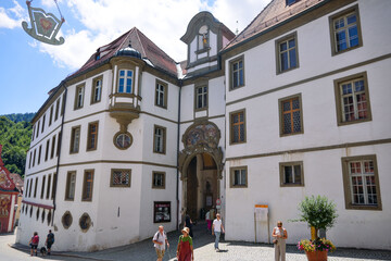 Obraz premium Historic building in Fussen Bavaria Germany June 28 2025