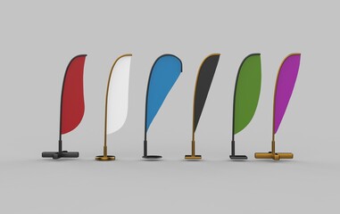 banner commercial flag