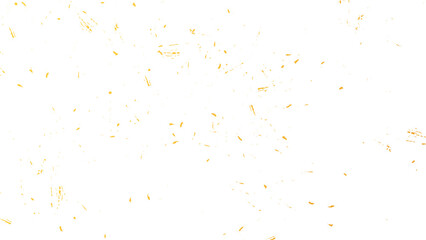 Festive gold sparkle border with glitter confetti and shining golden particles