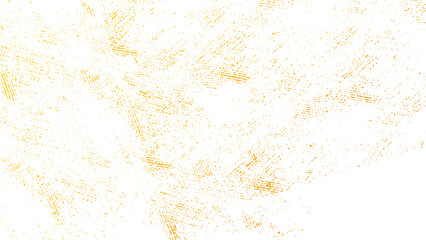 Luxury Golden Glitter Particles. Splatter Sparkling Firework on White Background
