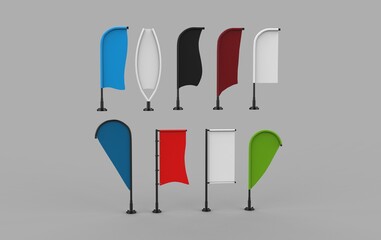 banner commercial flag