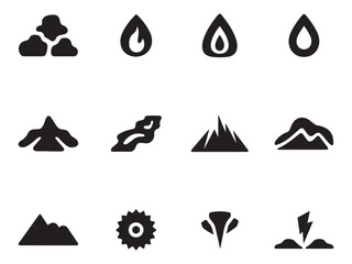 Hydrogen & Alternative Fuel Icons – Clean Energy Vector Collection – Vol.7