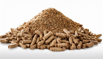 Pile Of Rabbit Pellets On Transparent Background