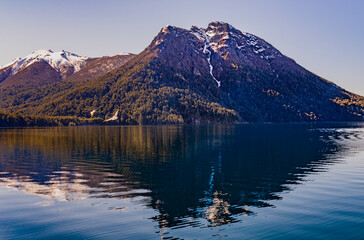 Sailing Lake Nahuel Huapi, Puerto Blest, Puerto Panuelo, Bariloche, Rio Negro Province, Argentina