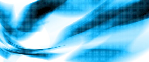 abstract blue background with motion blur and halftone texture