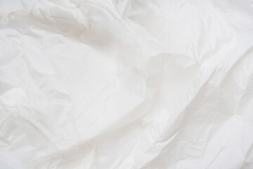 Plastic bag as a background.