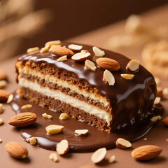 Decadent Chocolate Almond Cake A Rich and Indulgent Dessert