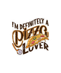 Pizza Addict T-Shirt Design