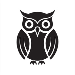 Owl Icon Vector Illustration