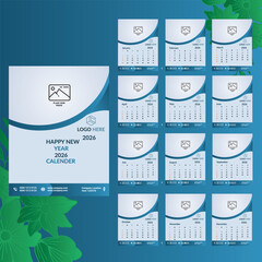 Professional Wall  Calendar  2026