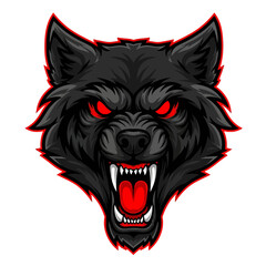 wolf head mascot