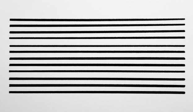 Horizontal black lines on white