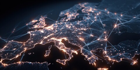 European network of interconnected cities