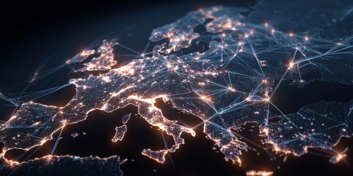 European network of interconnected cities