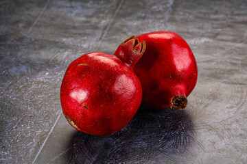 Fresh sweet juicy pomegranate fruit