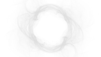 Obraz premium White smoke PNG, smoke overlay, smoke png, transparent smoke, circular smoke outline, thin mist, soft smoke, airy smoke, flowing smoke, subtle smoke effect, soft gradient