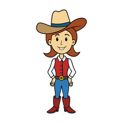 A bold hot cowgirl with fiery charm, rocking a hat, boots, and western flair. Confident, adventurous, and free-spirited, she’s the perfect mix of beauty and grit.
