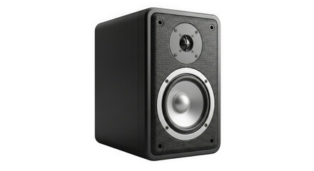 Fototapeta premium High fidelity audio speaker system for immersive sound experience studio monitor loudspeaker for professional audio production and home entertainment transparent background