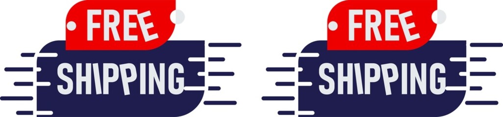  Free Shipping Banner Labels