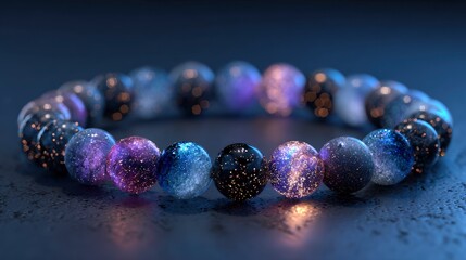 Celestial Chronos A Bracelet of Stardust