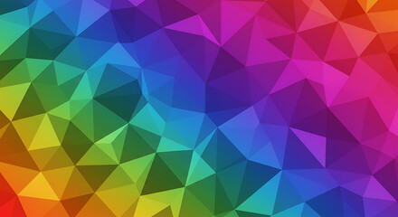 Obraz premium abstract low poly background triangle shape