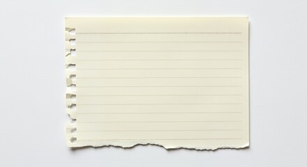 Obraz premium Blank notepad paper